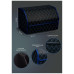 STVOL STO03 в багажник , экокожа, черный/синий, 50*30*30 см
