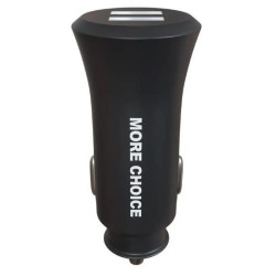 MORE CHOICE AC23 АЗУ 2USB 2.4A -Black