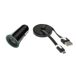 OLTO CCH-2103 АЗУ USB 1A + кабель MICROUSB