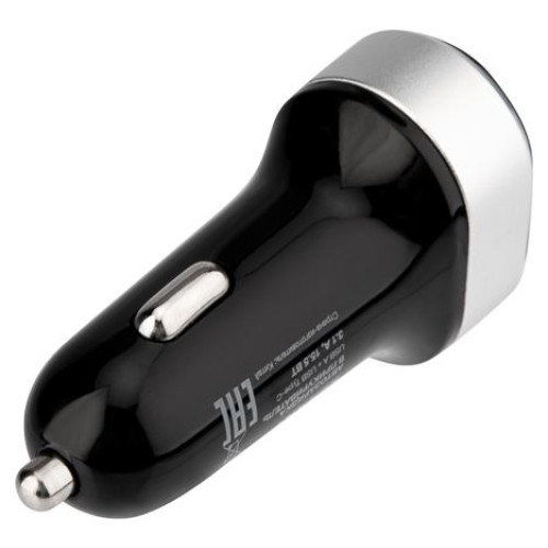 REXANT (18-2226) Автозарядка в прикуриватель REXANT АЗУ USB-A+USB-C, 3.1 A черная