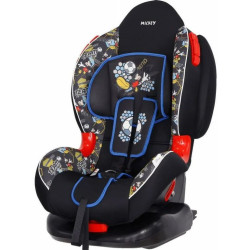 SIGER KRES2664 Микки Маус футбол, черный, серия DISNEY, Кокон ISOFIX, гр. I/II