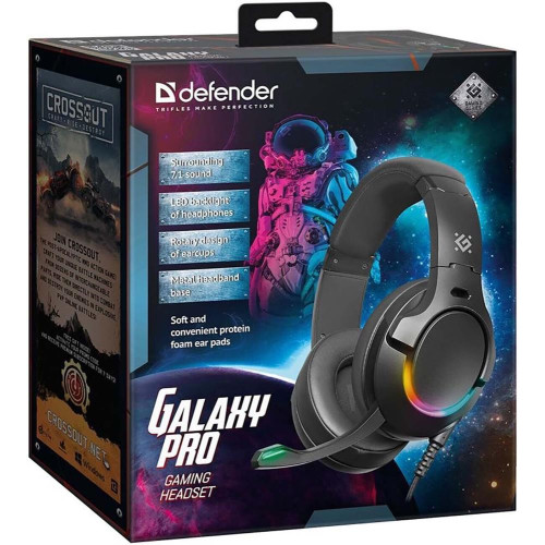 DEFENDER (64571) Galaxy Pro 7.1, RGB