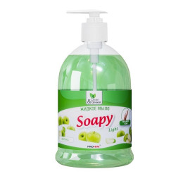 CLEAN&GREEN CG8062 Soapy эконом яблоко с дозатором 500 мл.