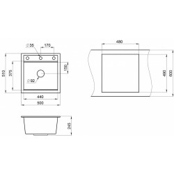 GRANULA KS-5002 ШВАРЦ кварц