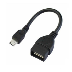 PERFEO (U4202) USB2.0 A розетка - MICRO USB вилка (OTG) 0.2 м