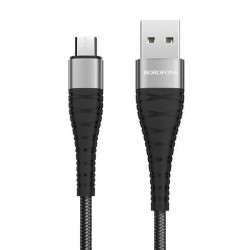 BOROFONE (6931474710437) BX32 USB (m)-microUSB (m) 1.0м - черный