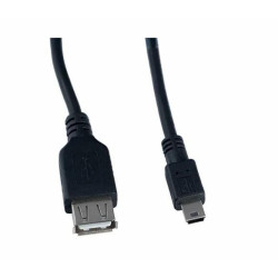 VS (U310) USB2.0 A вилка-MiniUSBвилка, 1,0 м черный
