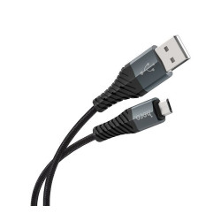 HOCO (6931474710543) X38 USB (m)-microUSB (m) 1.0м - черный