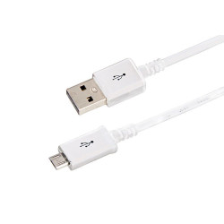 REXANT (18-4269) Кабель USB-micro USB/PVC/white/1m/REXANT