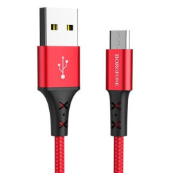 BOROFONE (6931474700803) BX20 USB-microUSB 2A 1M - красный
