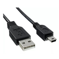 RITMIX RCC-100 черный кабель USB-miniUSB, 1,0 м