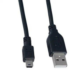 VS (U330) USB2.0 A вилка-MiniUSBвилка, 3,0м черный