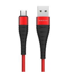 BOROFONE (6931474710444) BX32 USB (m)-microUSB (m) 1.0м - красный