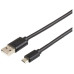 ATCOM (AT9074) Кабель 0.8 M USB(AM) - MICROUSB, блистер