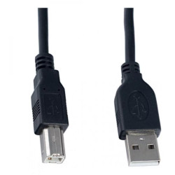 VS (U110) USB2.0 Aвилка-Ввилка, 1,0 м черный