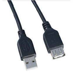PERFEO (U4502) USB2.0 A вилка - А розетка 1 м