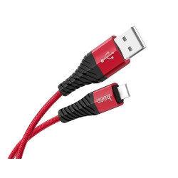 HOCO (6931474710536) X38 USB-8 Pin 2.4A 1.0M красный