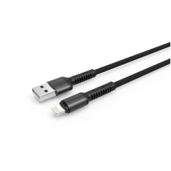 LDNIO (LD_B4458) LS63/ USB кабель Lightning/ 1m/ 2.4A/ медь: 86 жил/ серый