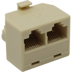 5BITES LY-US024 RJ-45 8P8C M/2F Адаптер проходной