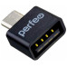 PERFEO (PF_B4995) adapter USB на micro USB c OTG (PF-VI-O010 Black) чёрный