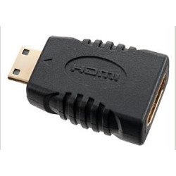 PERFEO (A7001) переходник HDMI C MINI HDMI вилка - HDMI A розетка
