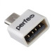 PERFEO (PF_B4997) adapter USB на micro USB c OTG (PF-VI-O010 White) белый