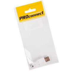 PROCONNECT (18-1174-9) Переходник USB, штекер USB-A - штекер miniUSB 5 Pin