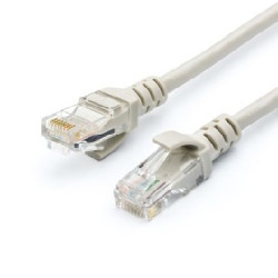 ATCOM (АТ9159) патч-корд литой, UTP, RJ45, Cat.5e - 0,5 м серый (10)