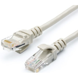 GEPLINK (GL3721) Патч-корд UTP, 15 M, литой, RJ45, CAT.5E серый