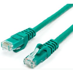 ATCOM (AT9410) Патч-корд UTP, литой, RJ45, Cat.6, 2м зеленый