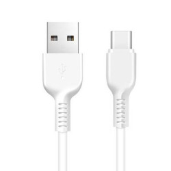 HOCO (6957531068853) X20 USB (m)-Type-C (m) 1.0м - белый