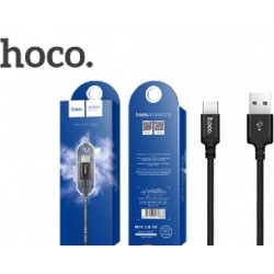 HOCO (6957531062868) X14 USB (m)-Type-C (m) 1.0м - черный