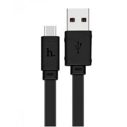 HOCO (6957531042693) X5 USB-Type-C 2.4A 1.0М силикон черный