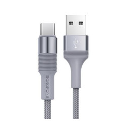 BOROFONE (6931474703248) BX21 USB (m)-Type-C (m) 1.0м - серый