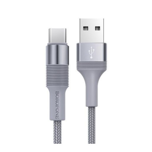BOROFONE (6931474703248) BX21 USB (m)-Type-C (m) 1.0м - серый