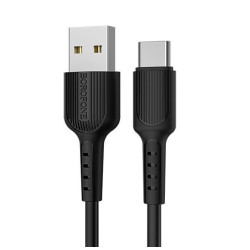 BOROFONE (6957531099475) BX16 USB-Type-C 2A 1.0m черный