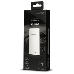 SMARTBUY (SB1024GB-S3DW-18SU30) внешний SSD s3 drive 1tb usb 3.0 white