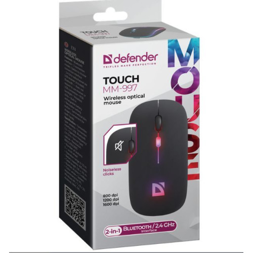 DEFENDER (52997) Touch MM-997 черный