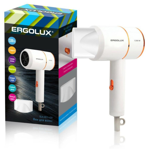 ERGOLUX ELX-HD11-C01 белый/золото