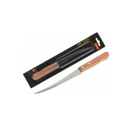 MALLONY Нож с деревянной рукояткой ALBERO MAL-04AL филейный, 13 см (005169)