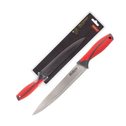MALLONY Нож с прорезиненной рукояткой ARCOBALENO MAL-02AR разделочный, 20 см (005521)