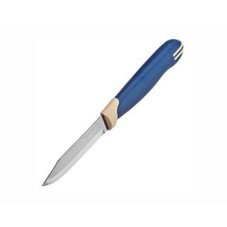 TRAMONTINA Нож для овощей Multicolor 2шт. 7,5см син./бел. в блистере 23511/213