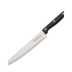MALLONY Нож с бакелитовой рукояткой MAL-01B-1, поварской малый, 15 см (985310)