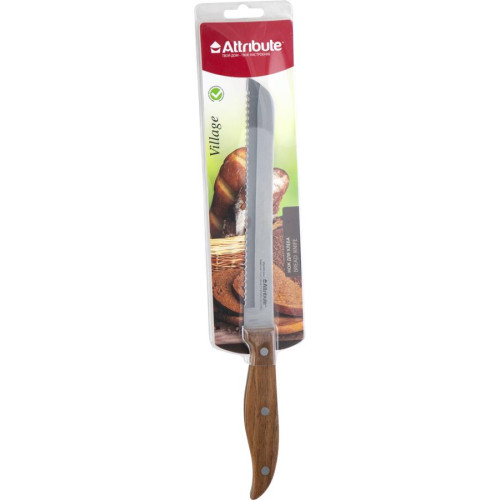 ATTRIBUTE AKV068 Нож для хлеба VILLAGE 20см