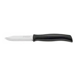 TRAMONTINA Нож для овощей Athus 7,5см черный 23080/003