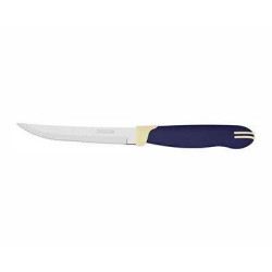 TRAMONTINA И8611 Нож для стейков Multicolor 11,3см 2шт в блистере 23500/215
