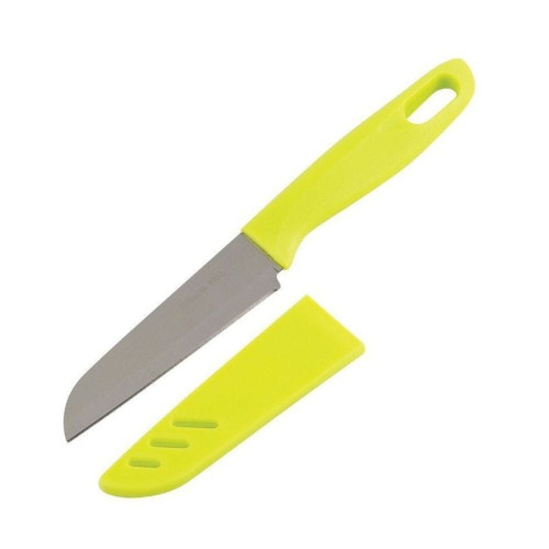 MALLONY Нож для овощей BUSTA (в ножнах), 9,5 см (005256)
