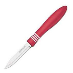TRAMONTINA Нож для овощей Cor & Cor 7,5см красный на блистере 23461/173 Л6150