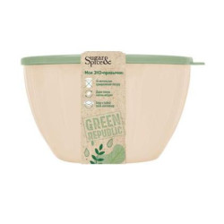 SUGAR&SPICE SE1866GR GREEN REPUBLIC 1,7л с крышкой лён