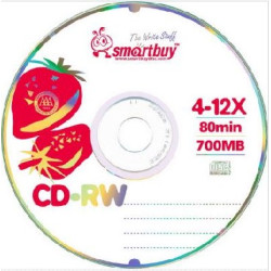 SMARTBUY (SB000040) CD-RW 80MIN 4-12X CB-50